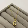 گردنبند طلایی استیل مون استار