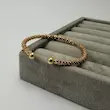 بنگل طلایی دریم Caviar finish خاویاری BA00173