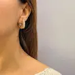 گوشواره طلایی ژوپینگ هورس دیاموند GO00175