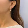 گوشواره طلایی مرواریدی ژوپینگ GO00179 Pearl