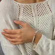 دستبند طلایی مرواریدی ژوپینگ Pearl کد DA00047