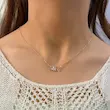 گردنبند طلایی پروانه ژوپینگ