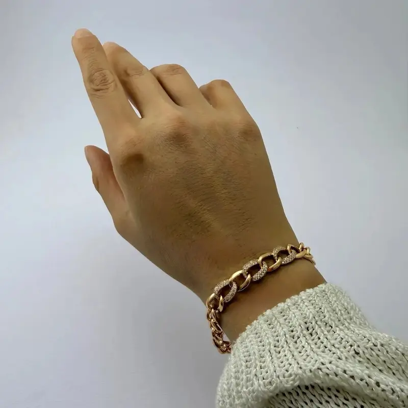 دستبند طلایی ژوپینگ کارتیر کد DA00054