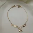 پابند طلایی ژوپینگ Heart Design کد PA00024