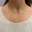 گردنبند طلایی مرواریدی ژوپینگ GA00126 