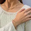 نیم ست گردنبند دستبند DREAM کد GA00142