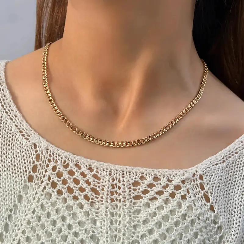 زنجیر طلایی ژوپینگ کاتیر کد GA00149