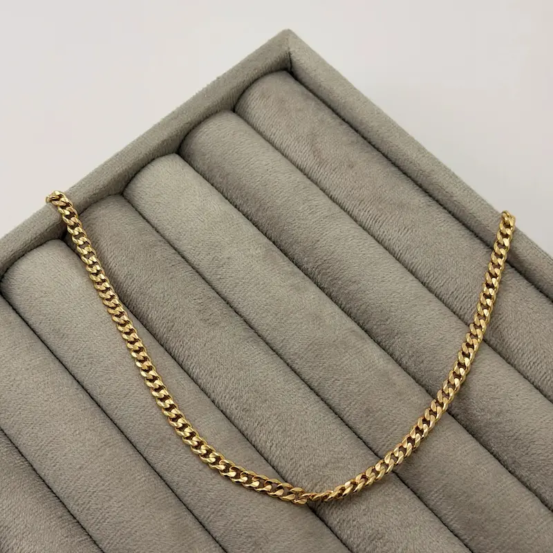 زنجیر طلایی ژوپینگ کاتیر کد GA00149