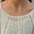 زنجیر نقره‌ای ژوپینگ اسپیرال کد GA00150