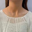 زنجیر نقره‌ای ژوپینگ کد GA00151