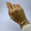 بنگل نقره‌ای ژوپینگ BA00187 diamond heart