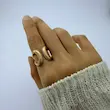 انگشتر طلایی ژوپینگ فشن کد AN00109