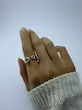 انگشتر نقره‌ای ژوپینگ Urban Pin کد AN00118