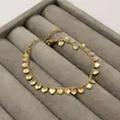 دستبند طلایی ژوپینگ heart کد DA00058