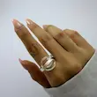 انگشترنقره‌ای فشن 