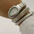 ساعت مچی نقره‌ای Bulgari