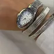 ساعت مچی نقره‌ای Bulgari