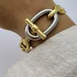 بنگل طلایی نقره‌ای هرمس