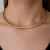 گردنبند طوق طلایی دخترانه و زنانه