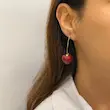 گوشواره گیلاسی کد GO00207