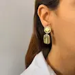 گوشواره طلایی فشن آسا کد GO00239