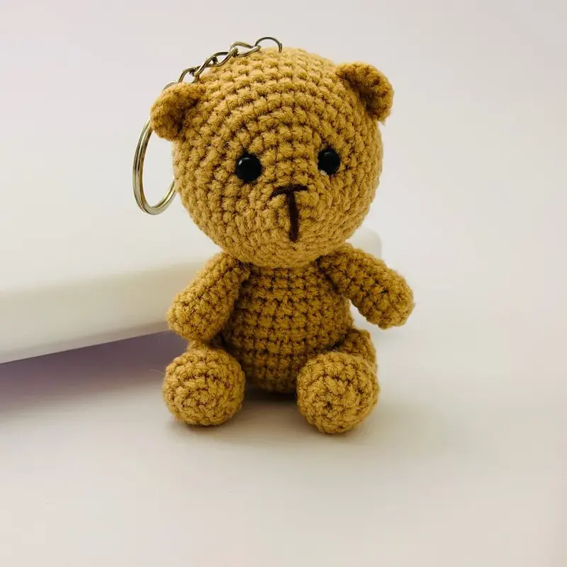 آویز چارم بگ بافت خرس کد CH00048