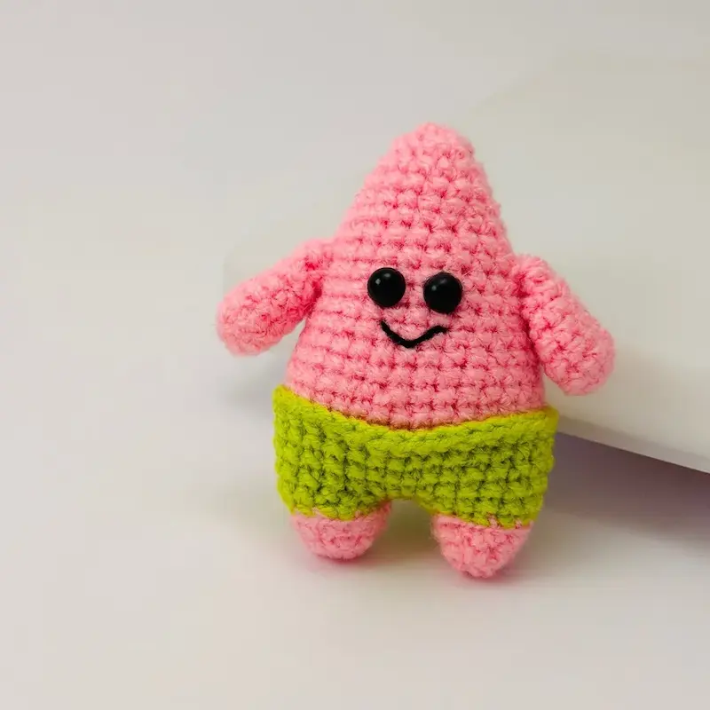 آویز چارم بگ بافت پاتریک کد CH00055
