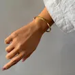 بنگل طلایی استیل my favorite کد BA00222