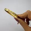 بنگل طلایی استیل کارتیر نگین مستطیلی DIAMOND کد BA00221