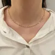 زنجیر طلایی مرواریدی ژوپینگ کد GA00210