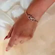 دستبند طلایی ژوپینگ هرمس