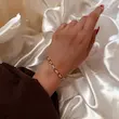 دستبند طلایی زنجیره ای الماسه ژوپینگ 