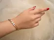 دستبند طلایی کارتیر ژوپینگ کد DA00048