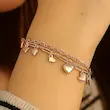 دستبند طلایی عشق ژوپینک کد DA00017