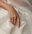 انگشتر نقره آب کاری نقره فشن