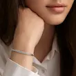 دستبند نقره ای مصور ژوپینگ
