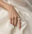 انگشتر نقره ای فشن 