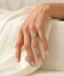 انگشتر نقره ای فشن 
