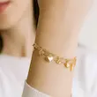 دستبند طلایی عشق ژوپینک