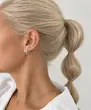 گوشواره نقره‌ای ژوپینگ  GO00194
