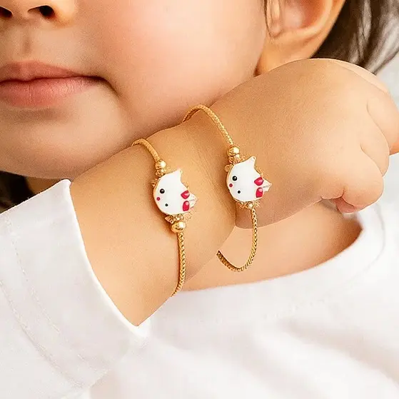 النگو بچگانه کیتی فری سایز کد BA00063