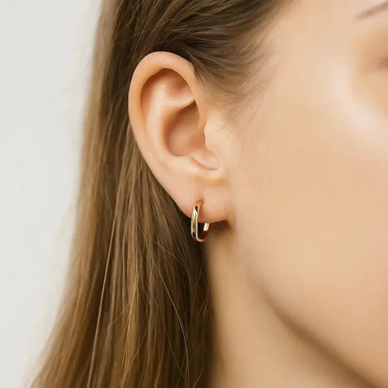 گوشواره طلایی CM