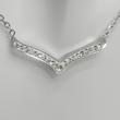 گردنبند نقره‌‌ای الماسه استیل