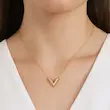 گردنبند طلایی وی استیل