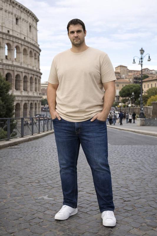 شلوار جین اورجینال سایزبزرگ 