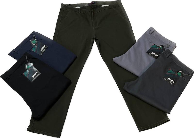 شلوار کتان راسته سایزبزرگ 