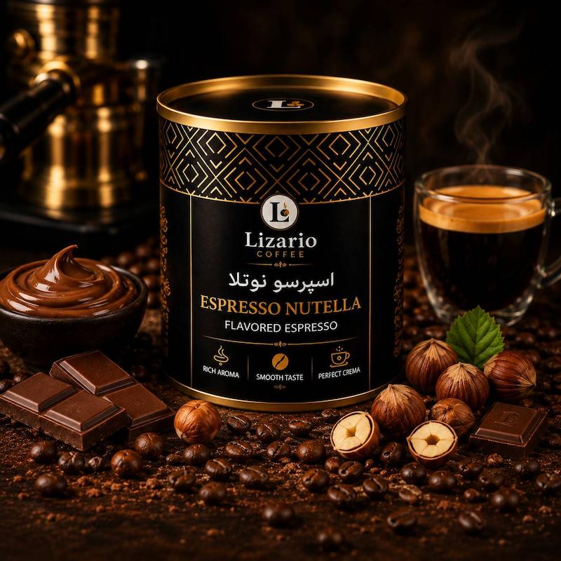 اسپرسو نوتلا | قهوه با طعم شکلات و فندق