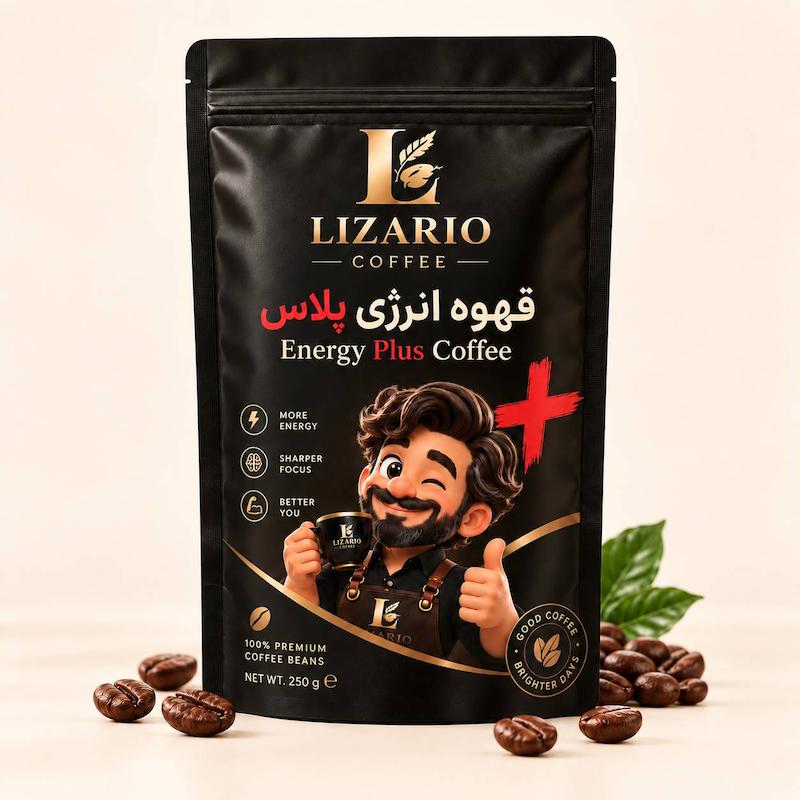 قهوه انرژی پلاس لیزاریو | قهوه پرانرژی با طعم حرفه‌ای
