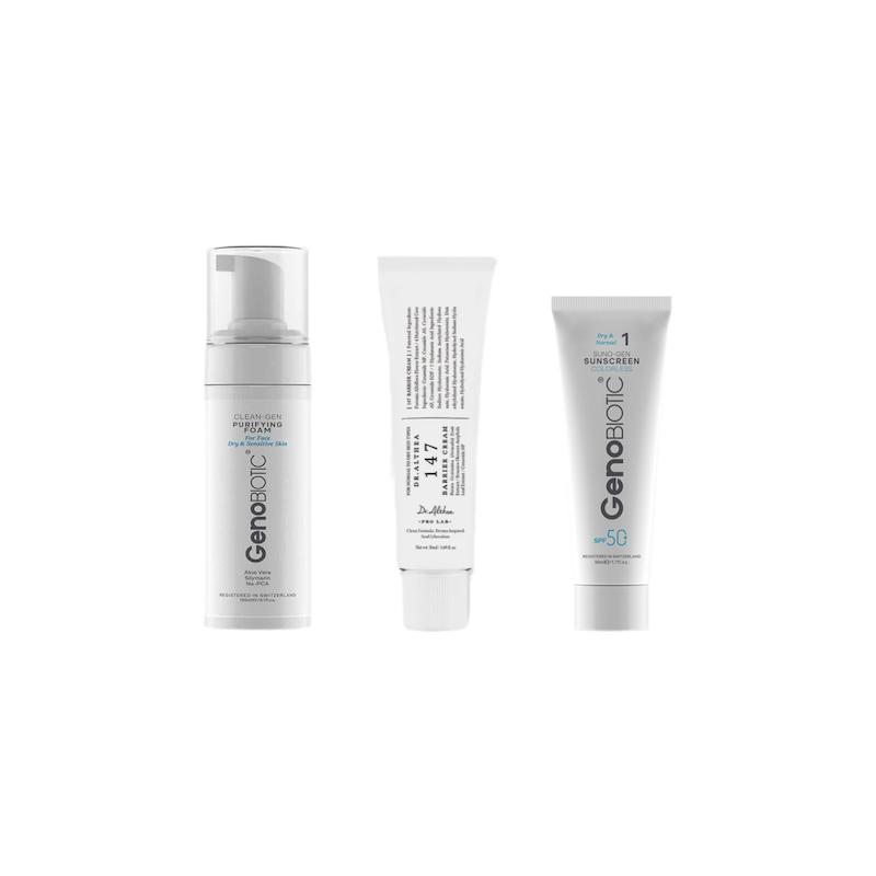 پک روتین پوستی (پوست خشک/ملتهب/رزآسه/اگزما/جوش/خطوط/کدری) 5006