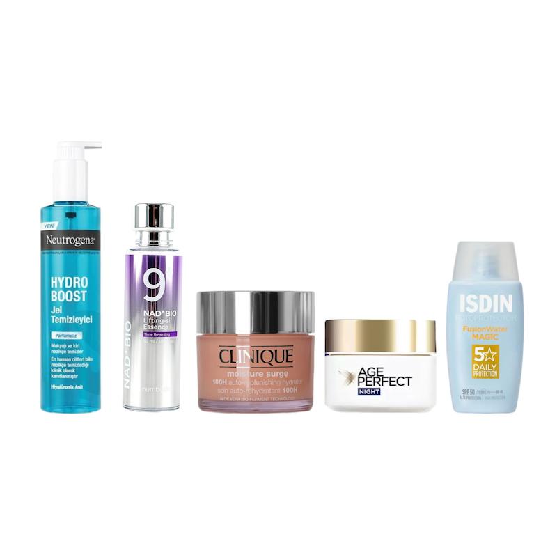 پک روتین پوستی( ضدچروک / روشن کننده قوی / انواع پوست) 5007